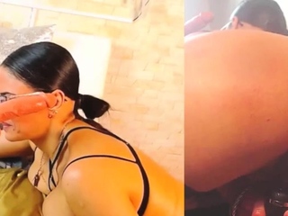 BBW big ass and boobs babe blowjob and ass fuck