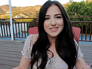 – Beautiful Aubree Valentine Fucked On First Porn Casting