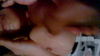 Cumshot on tits
