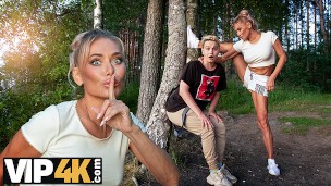 MOMMY4K. Jogging ended up as riding a big cock and mature pussy licking. Hot sex with Malusha & Moon Imp