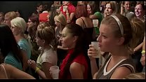 Wild fuck allover the night club everyone having natty juicy group sex